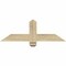 Ekena Millwork Eugene Rough Sawn Timber Gable Bracket, Douglas Fir, 36"W x 12"H x 2"D x 4"F, 8/12 Pitch GBW036X12X0204EUG00RDF - alternate 1